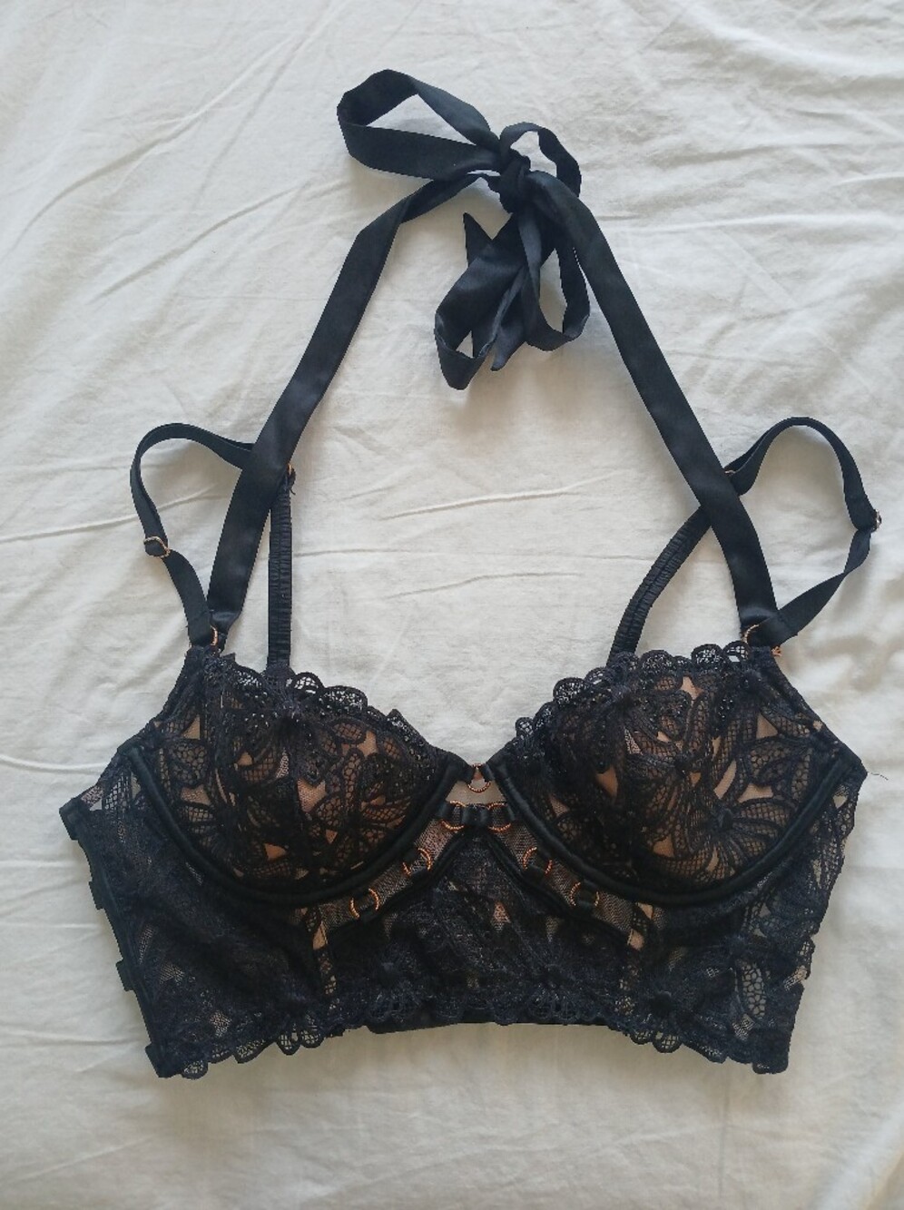 Black Lace Underwire Bralette - Victoria's Secret